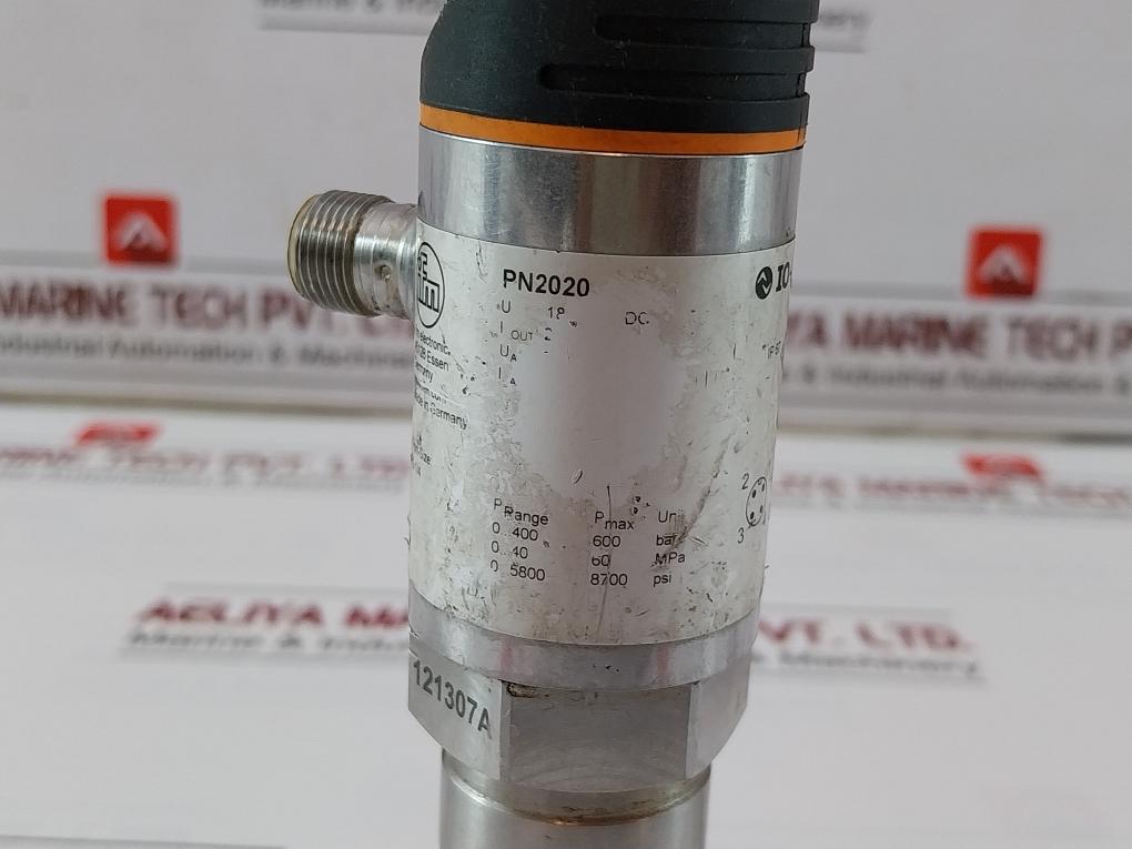 Ifm Electronic Pn2020 Pressure Sensor With Display 600 Bar Ip 67
