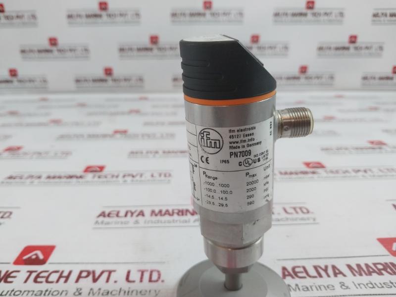 Ifm Electronic Pn7009 Pressure Sensor With Display 18-36V Dc 250Ma Ip65 G 1/4