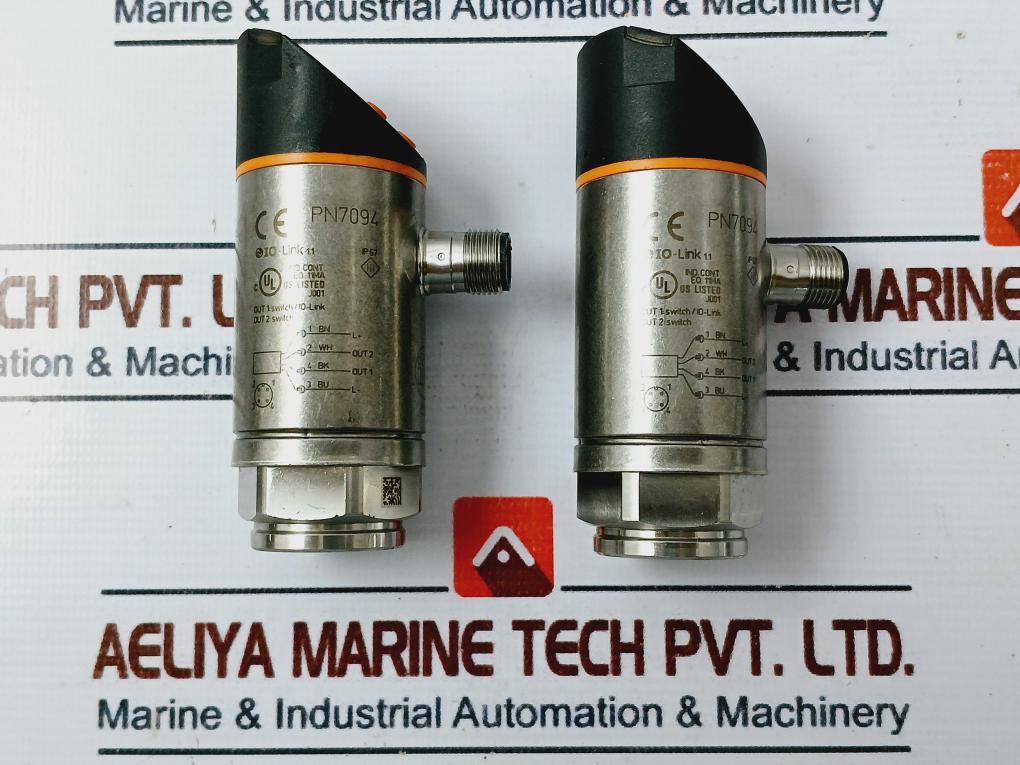 Ifm Electronic Pn7094 Pressure Sensor With Display 18…30Vdc