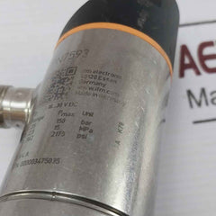 Ifm Electronic Pn7593 Pressure Sensor 18-30 V Dc 0-25 Bar Ip67