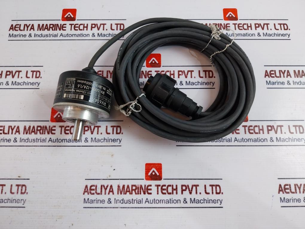 Ifm Electronic Rv6147 Incremental Encoder With Solid Shaft Rv-5000-i24/L6