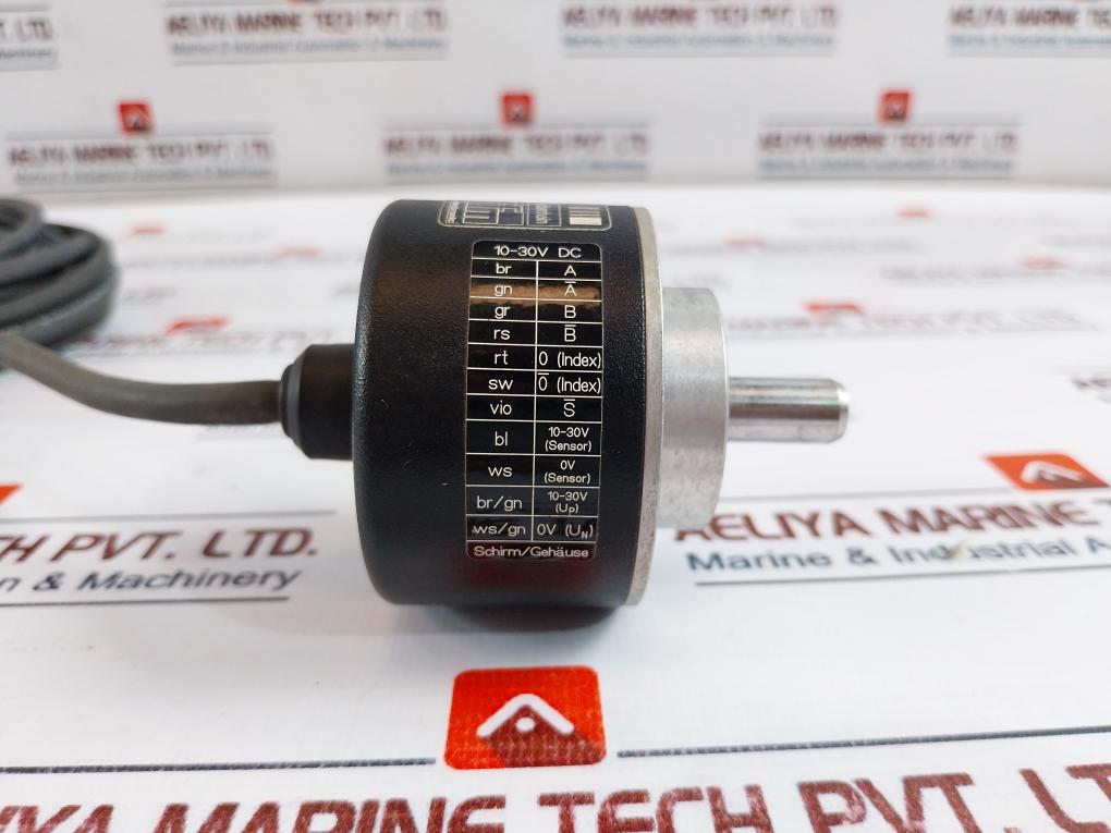 Ifm Electronic Rv6147 Incremental Encoder With Solid Shaft Rv-5000-i24/L6