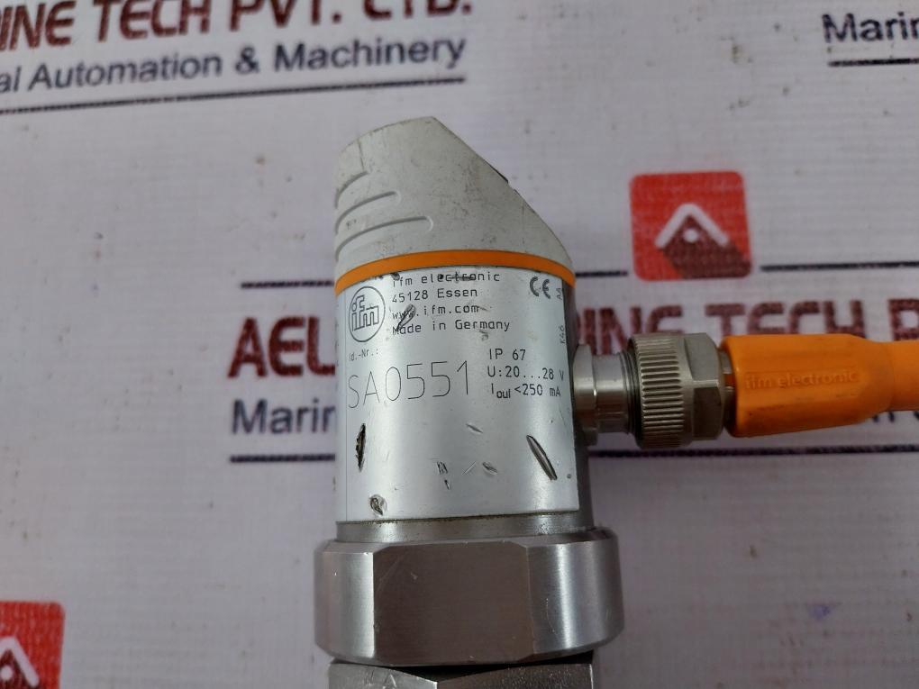 Ifm Electronic Sa0551 Electronic Flow Sensor Ip 67 16-448C