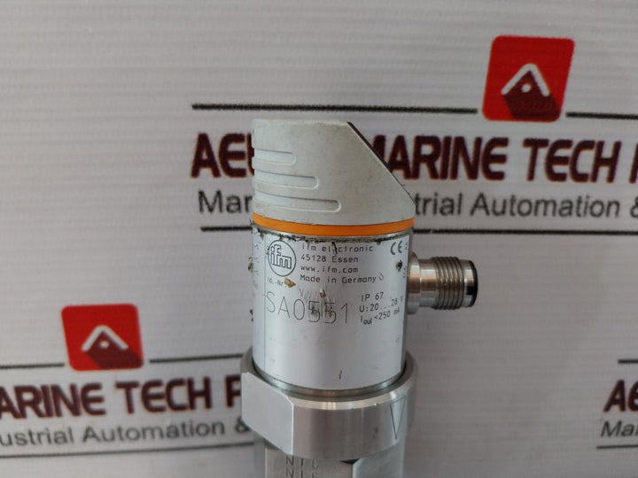 Ifm Electronic Sa0551 Flow Sensor Ip 67