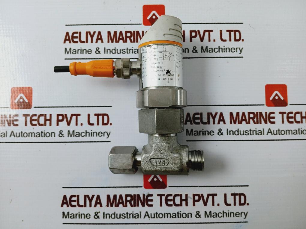 Ifm Electronic Sa0551 Flow Sensor Ip67 0-10V 4-20Ma