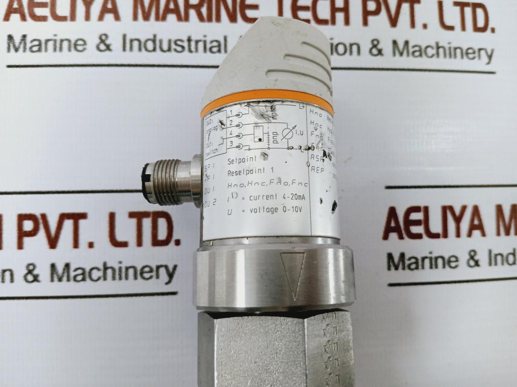 Ifm Electronic Sa0551 Flow Sensor Ip67 4-20Ma 0-10V