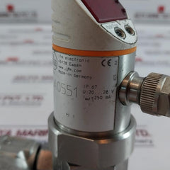 Ifm Electronic Sa0551 Flow Sensor Current 4-20Ma Voltage 0-10