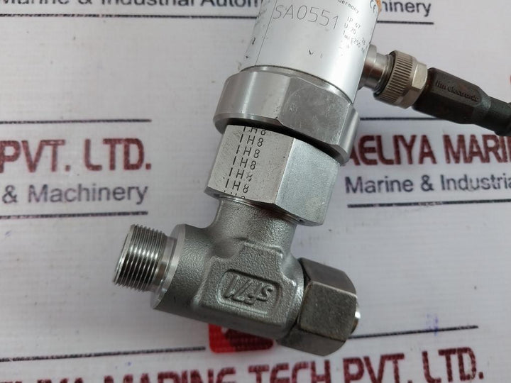 Ifm Electronic Sa0551 Flow Sensor Current 4-20Ma Voltage 0-10