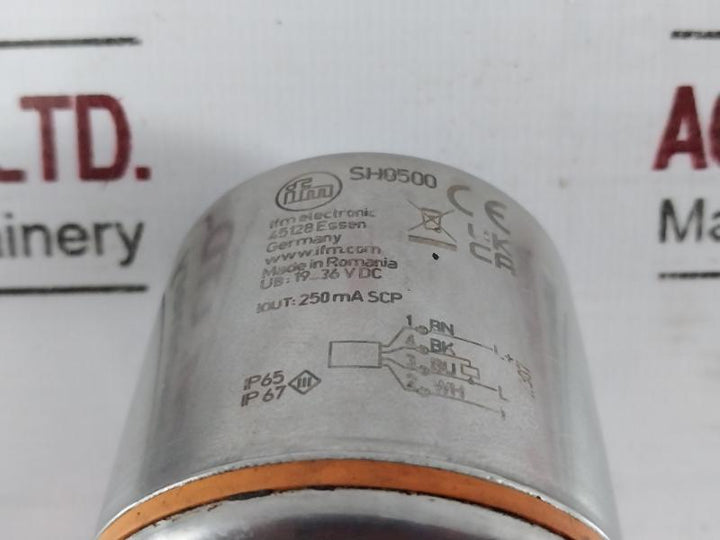 Ifm Electronic Sh0500 Pressure Sensor With Display 19-36V Dc 250Ma Scp