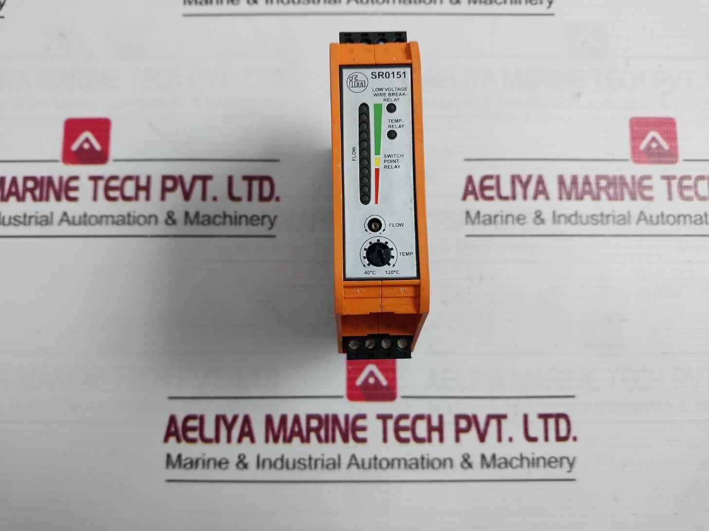 Ifm Electronic Sr0151 Control Monitor For Flow Sensor Vs3000 24 V Dc 4 A