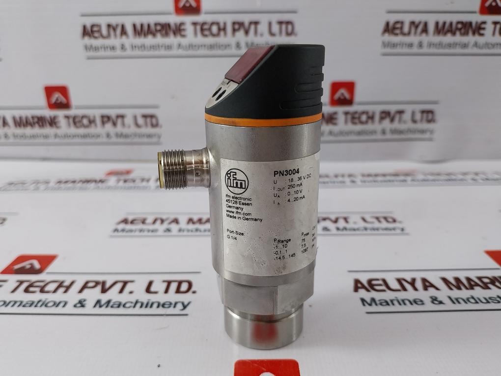 IFM PN3004 Pressure Sensor with Display IP65
