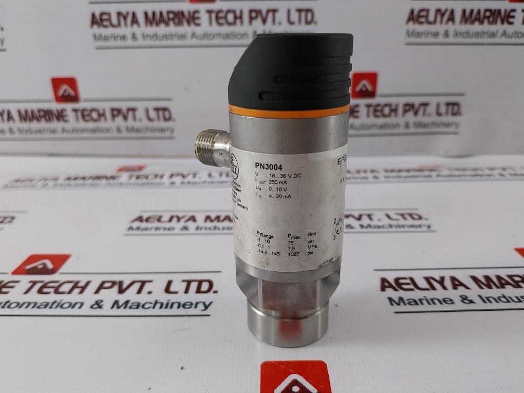 Ifm Pn3004 Pressure Sensor With Display Ip65