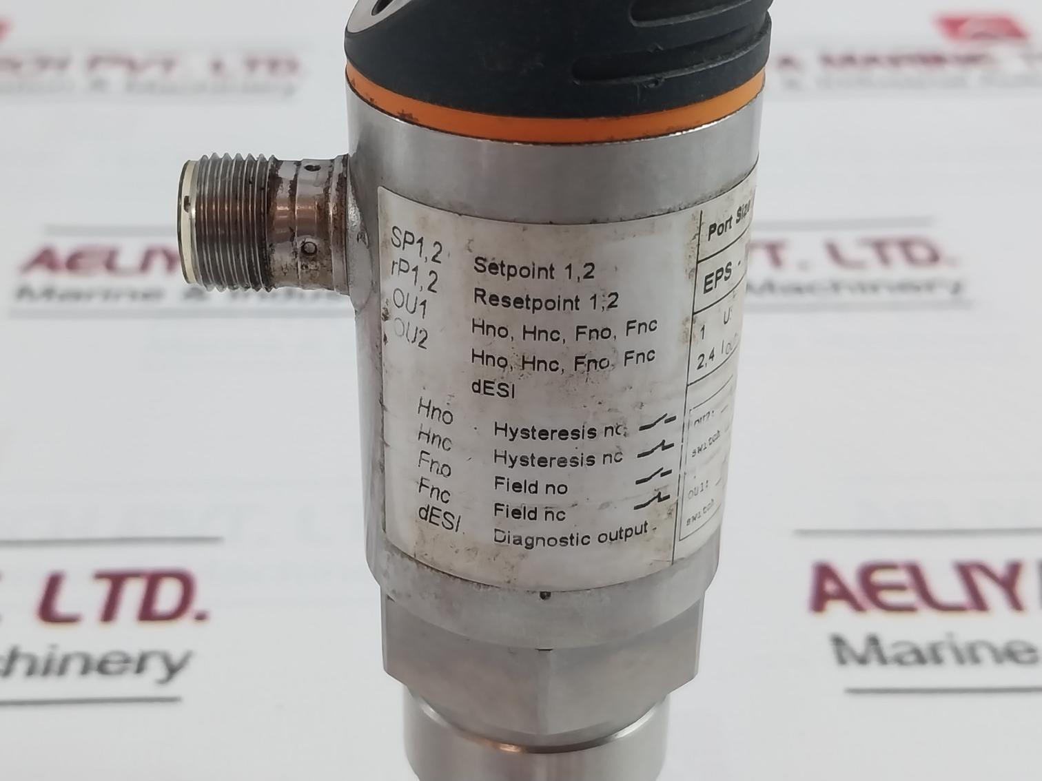 Ifm Pn7004 Pressure Sensor With Display Port Size G 1/4