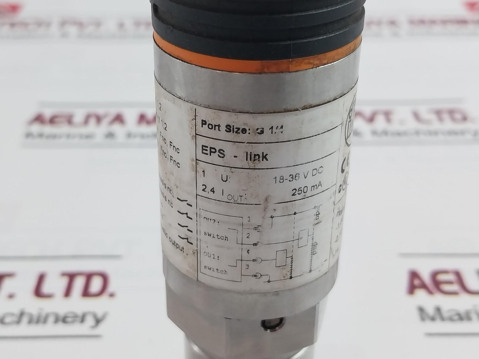 Ifm Pn7004 Pressure Sensor With Display Port Size G 1/4