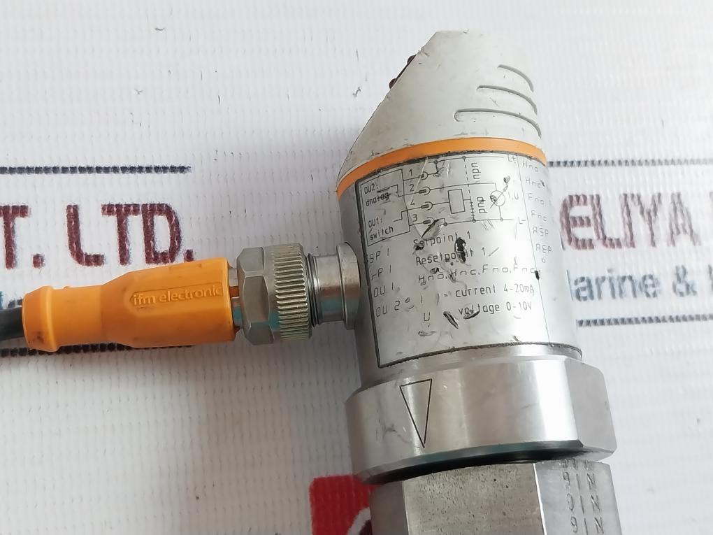 Ifm Sa0551 Flow Sensor 20…28V