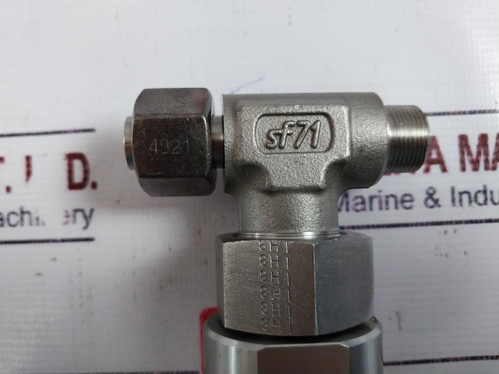 Ifm Sa0551 Flow Sensor Gm 4-20Ma 15-1204C 20...28 V