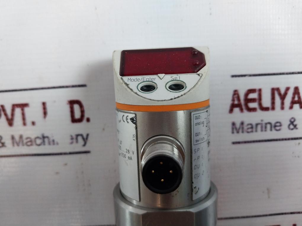 Ifm Sa0551 Flow Sensor 4-20Ma 0-10V Ip 67