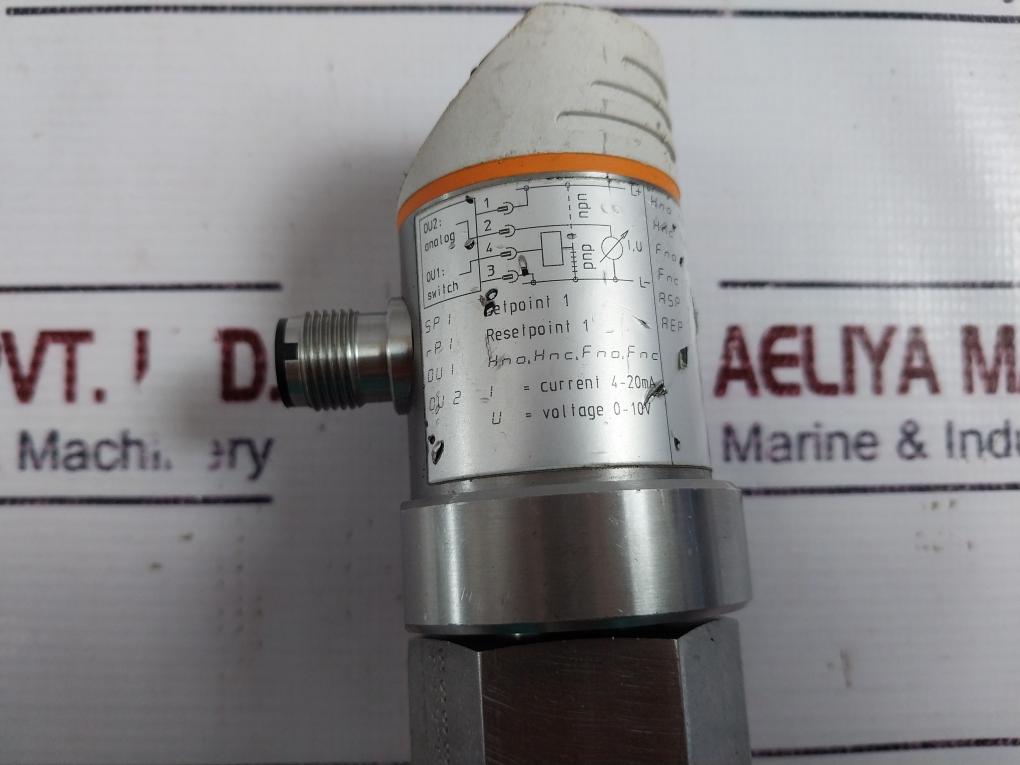 Ifm Sa0551 Flow Sensor 4-20Ma 0-10V Ip 67