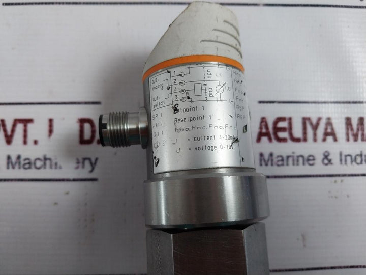Ifm Sa0551 Flow Sensor Gm 4-20Ma 15-1204C 20...28 V