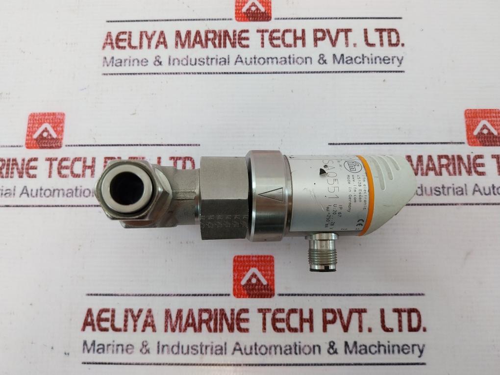 Ifm Electronic Sa0551 Flow Sensor Ip67 Iout Less Then 250 Ma