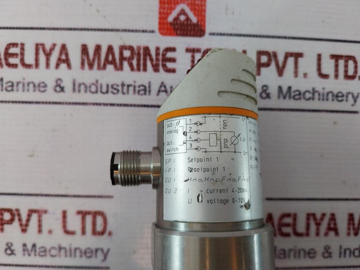Ifm Electronic Sa0551 Flow Sensor Ip67 Iout Less Then 250 Ma