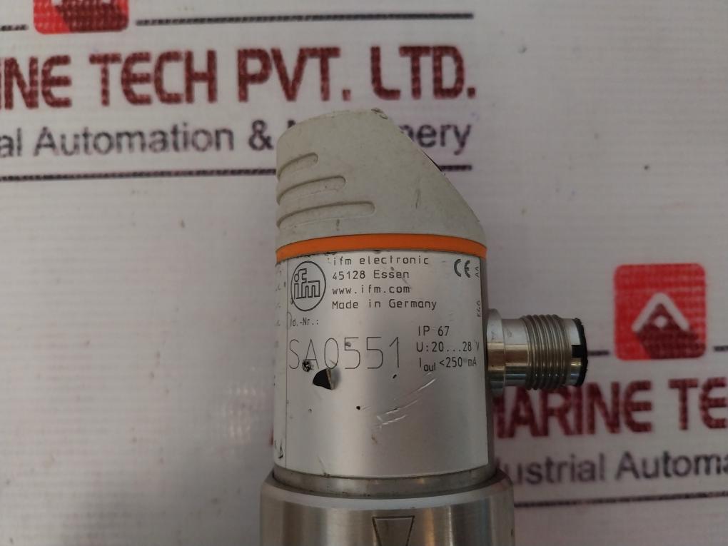 Ifm Electronic Sa0551 Flow Sensor Ip67 Iout Less Then 250 Ma