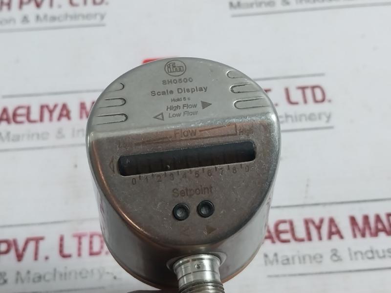 Ifm Sh0500 Flow Monitor Scale Display Sir12Adbxpkg/Us-100 19-36Vdc