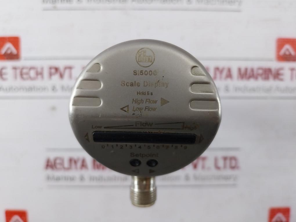 Ifm Si5000 Compact Flow Monitor Sensor In Ss Housing 18-36vdc Ip67 250ma