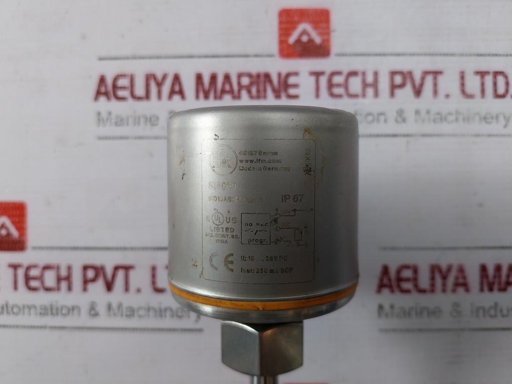Ifm Si5000 Compact Flow Monitor Sensor In Ss Housing 18-36vdc Ip67 250ma