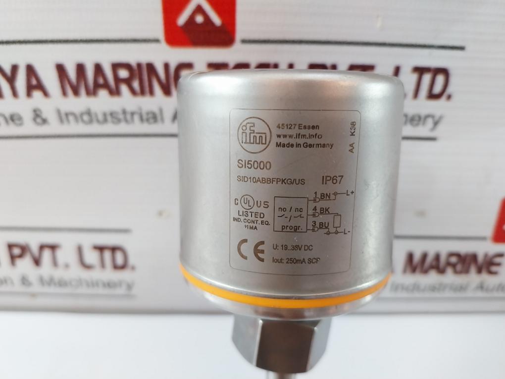 Ifm Si5000 Scale Display Flow Monitor 19-36Vdc 250Ma