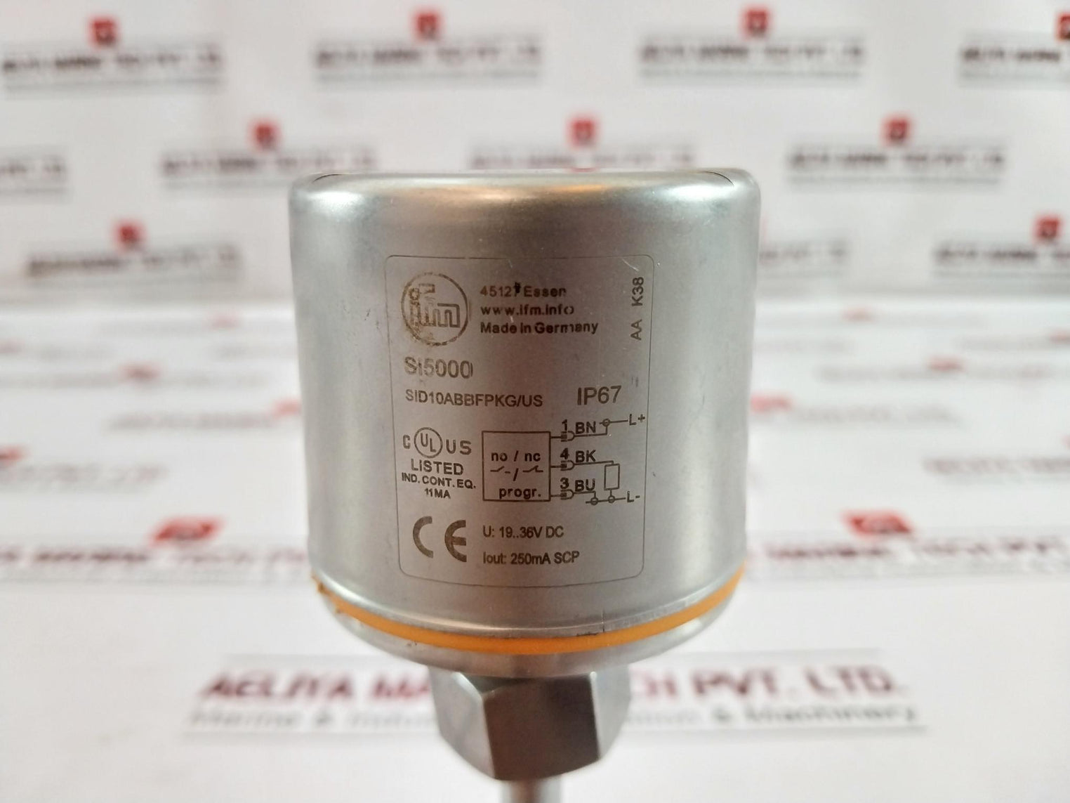 Ifm Si5000 Scale Display Flow Monitor 19-36 Vdc 250 Ma Scp 0–9 Ip67