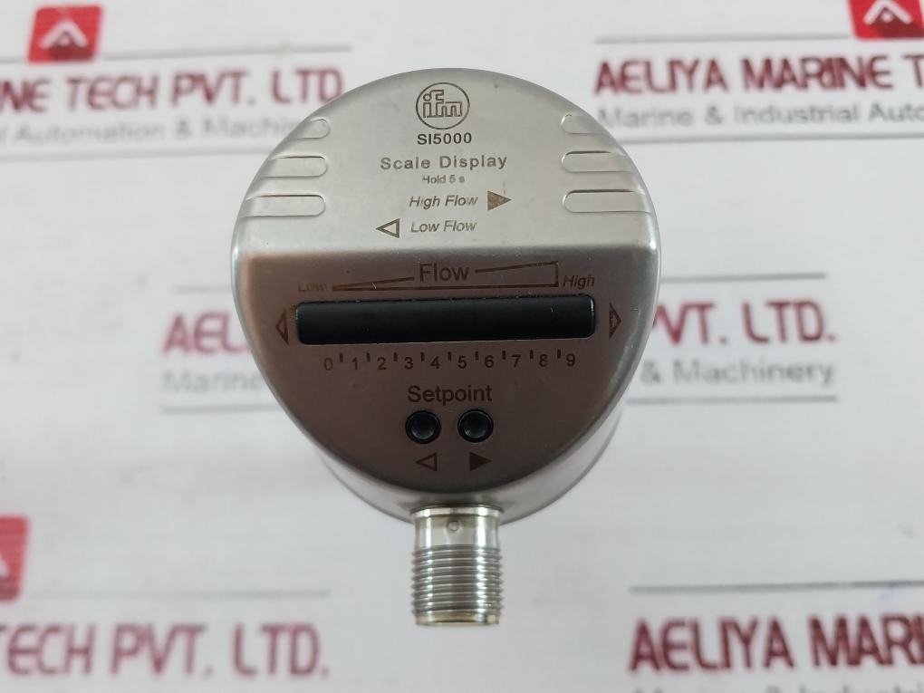 Ifm Si5000 Scale Display Flow Monitor 19-36 Vdc 250 Ma Scp 0–9 Ip67