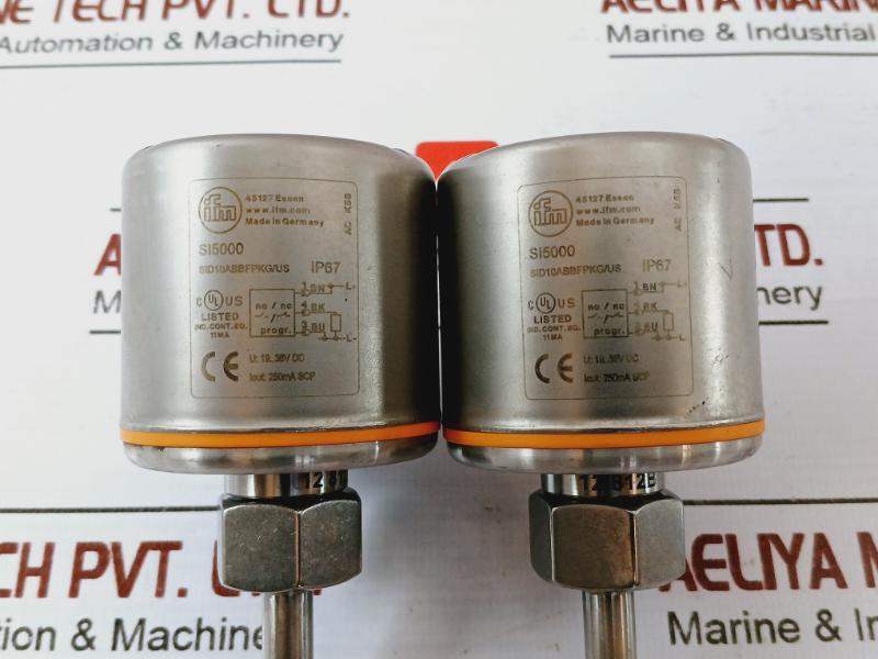 Ifm Si5000 Scale Display Flow Monitor 19–36V Dc Sid10Abbfpkg/Us 250Ma Scp Ip67