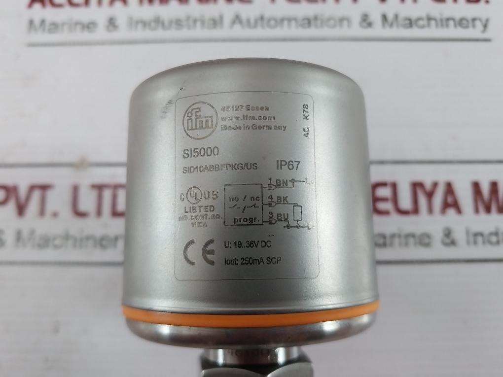 Ifm Si5000 Scale Display Flow Monitor Ip67 19-36 Vdc 250Ma Scp Ac K78