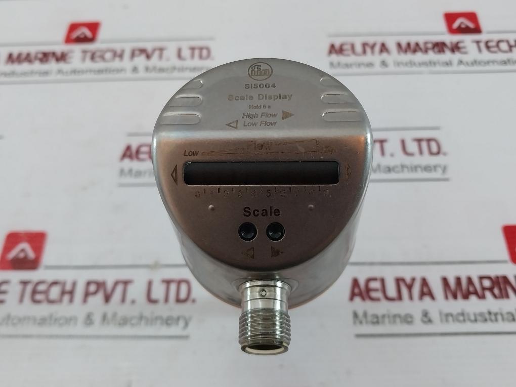 Ifm Si5004 Scale Display Flow Monitor Ip67 19-36 Vdc 4-20Ma Ac K79