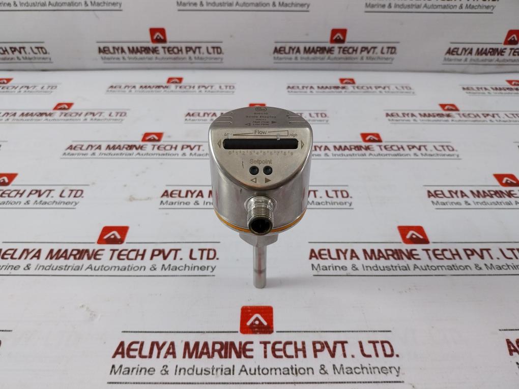 Ifm Si5010 Compact Flow Monitor Sensor In Ss Housing 18-36vdc 250ma Ip65/ip67