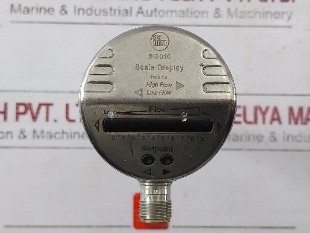 Ifm Si5010 Compact Flow Monitor Sensor In Ss Housing 18-36vdc 250ma Ip65/ip67