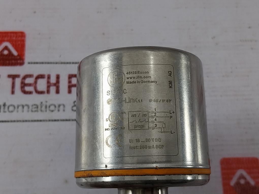 Ifm Si5010 Compact Flow Monitor Sensor In Ss Housing 18-36vdc 250ma Ip65/ip67