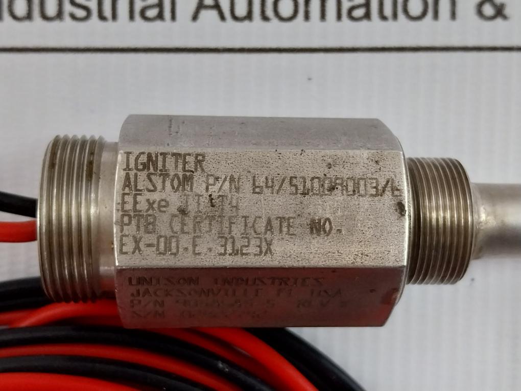 Igniter Assembly Cable Length 7 Meter 64/51009003/6 Alstom
