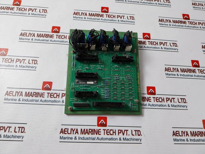 Igt 3044-20-01 Control Panel Failure Propulsion