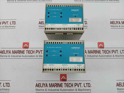 Iii F2A 4242 M-2 Dc Isolating Amplifier Canopus Instruments Input 4-20 Madc