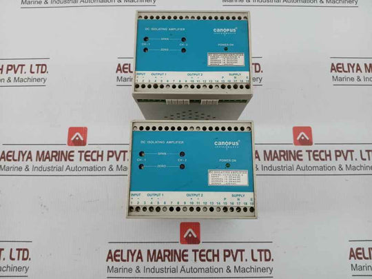 Iii F2A 4242 M-2 Dc Isolating Amplifier Canopus Instruments Input 4-20 Madc