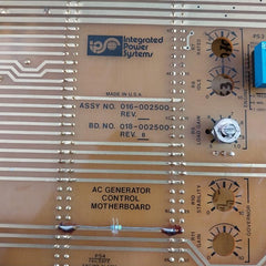 Iintegrated Power System Rack Module 9603, 1026, 2641, 2643 50Vdc Max 017-001981