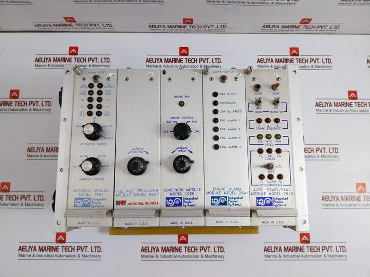 Iintegrated Power System Rack Module 9603, 1026, 2641, 2643 50Vdc Max 017-001981