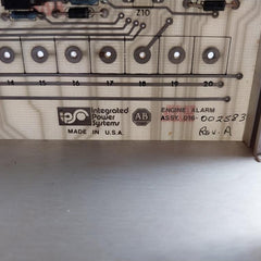 Iintegrated Power System Rack Module 9603, 1026, 2641, 2643 50Vdc Max 017-001981