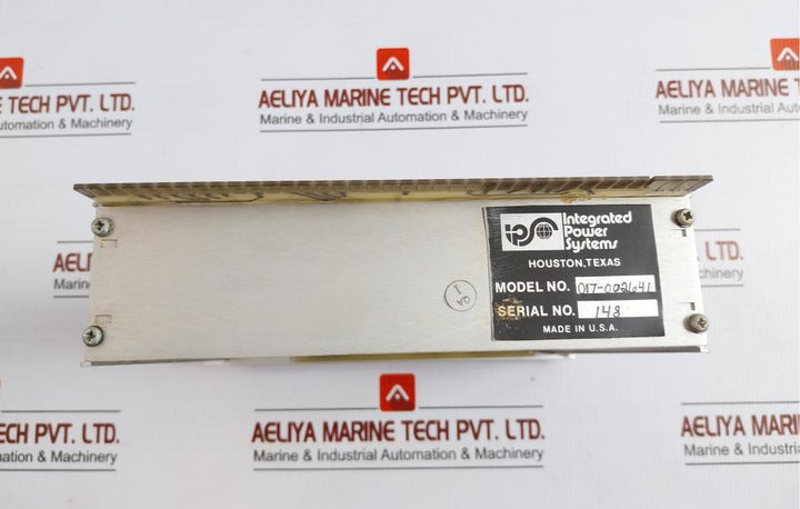 Iintegrated Power System Rack Module 9603, 1026, 2641, 2643 50Vdc Max 017-001981