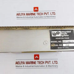 Iintegrated Power System Rack Module 9603, 1026, 2641, 2643 50Vdc Max 017-001981