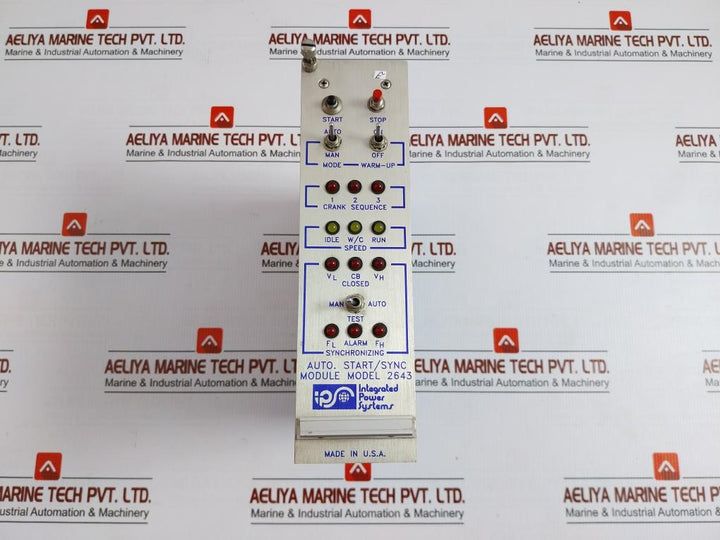 Iintegrated Power System Rack Module 9603, 1026, 2641, 2643 50Vdc Max 017-001981