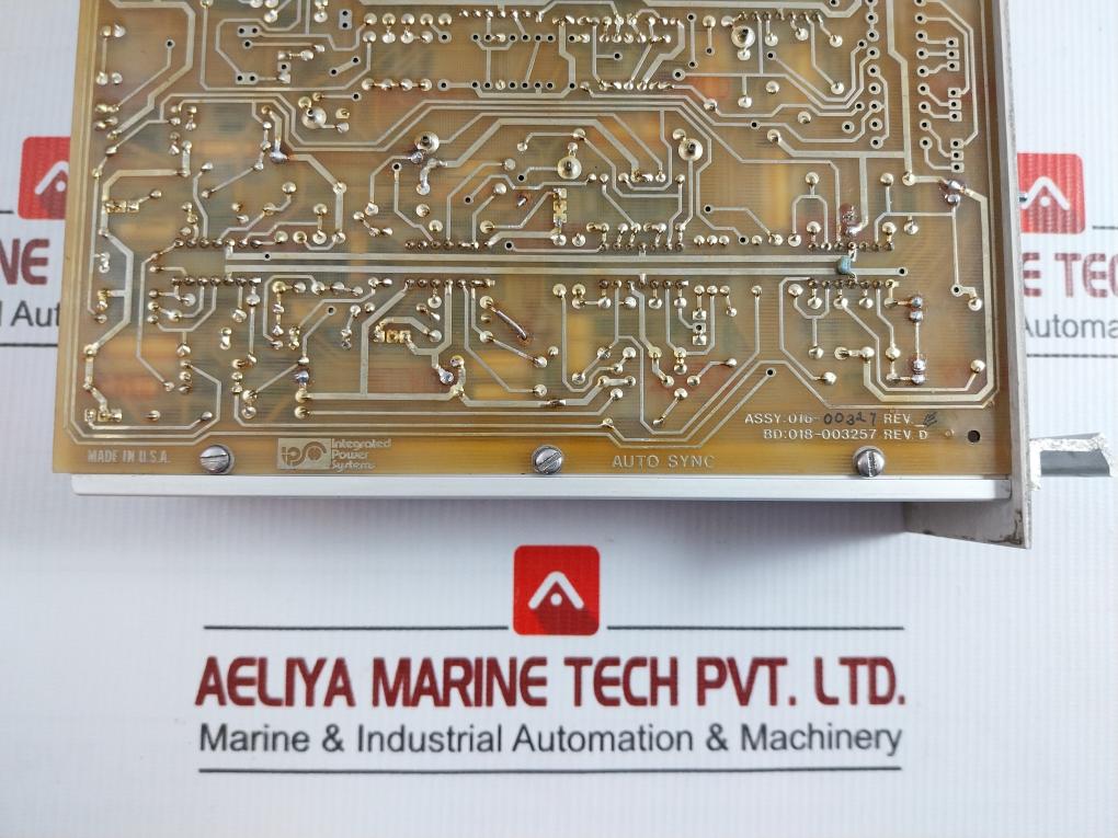 Iintegrated Power System Rack Module 9603, 1026, 2641, 2643 50Vdc Max 017-001981