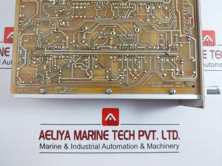 Iintegrated Power System Rack Module 9603, 1026, 2641, 2643 50Vdc Max 017-001981
